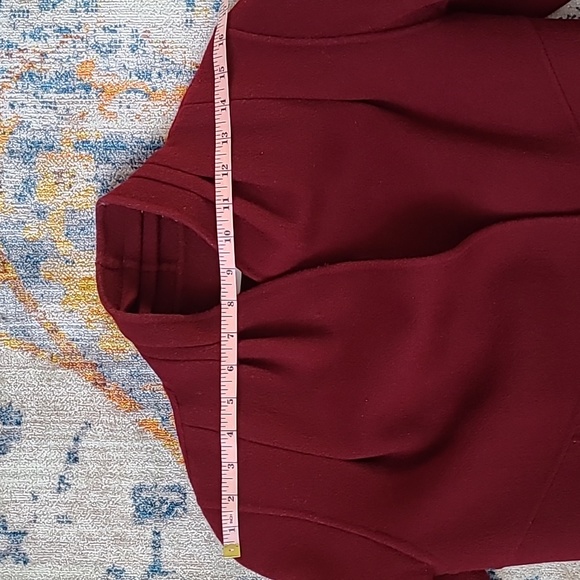 Danier 3/4 Length Light Wool Coat - Picture 13 of 16